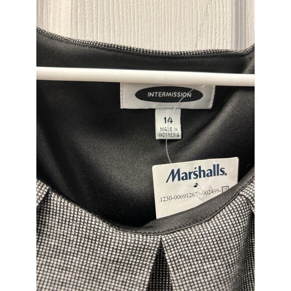 Intermission Black Business Wear Sheath Dress NWT Size 14 - Picture 3 of 5